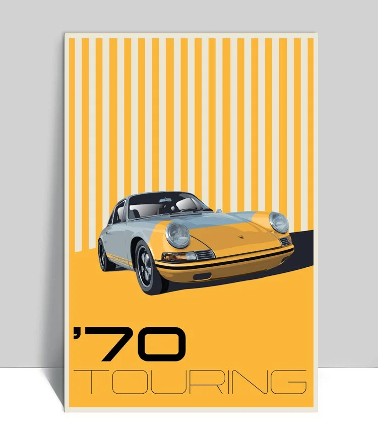 The Air Factor-Aluminum Porsche Posters | Classic Motorsport Wall
